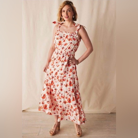 Matilda Jane Summer Siesta Poppy Maxi Dress Small NWT - Picture 1 of 4